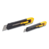 Stanley® Two-pack Quick Point Snap Off Blade Utility Knife, 9 Mm And 18 Mm, Yellow-black freeshipping - TVN Wholesale 