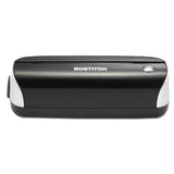 Bostitch® 12-sheet Electric Three-hole Punch, 9-32" Holes, Black freeshipping - TVN Wholesale 