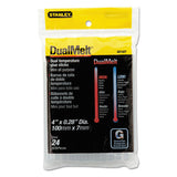 Stanley Bostitch® Dual Temperature Mini Glue Sticks, 0.28" X 4", Dries Clear, 24-pack freeshipping - TVN Wholesale 