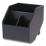 Bostitch® Konnect Desktop Organizer Storage Bin, Short, 3.4" X 3.5" X 3.5", Black freeshipping - TVN Wholesale 