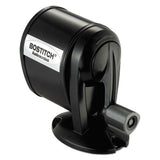 Bostitch® Antimicrobial Manual Pencil Sharpener, Manually-powered, 5.44 X 2.69 X 4.33, Black freeshipping - TVN Wholesale 