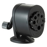 Bostitch® Antimicrobial Manual Pencil Sharpener, Manually-powered, 5.44 X 2.69 X 4.33, Black freeshipping - TVN Wholesale 
