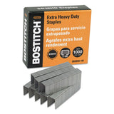 Bostitch® Heavy-duty Premium Staples, 0.88" Leg, 0.5" Crown, Steel, 1,000-box freeshipping - TVN Wholesale 