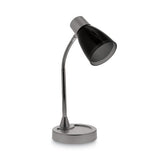 Bostitch® Adjustable Led Desk Lamp, 4.5" Dia Base, 20" Tall, Chrome-black freeshipping - TVN Wholesale 
