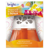 BRIGHT Air® Scented Oil Air Freshener, Hawaiian Blossoms And Papaya, Orange, 2.5oz freeshipping - TVN Wholesale 