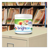 BRIGHT Air® Super Odor Eliminator, White Peach And Citrus, 14 Oz Jar, 6-carton freeshipping - TVN Wholesale 