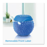 BRIGHT Air® Scent Gems Odor Eliminator, Cool And Clean, Blue, 10 Oz Jar, 6-carton freeshipping - TVN Wholesale 