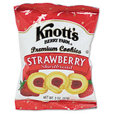 Knott's Berry Farm® Premium Berry Jam Shortbread Cookies, Raspberry, 2 Oz Pack, 36-carton freeshipping - TVN Wholesale 