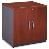 Bush® Series C Collection 30w Storage Cabinet, Mocha Cherry-graphite Gray freeshipping - TVN Wholesale 