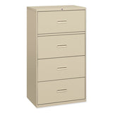 HON® 400 Series Lateral File, 2 Legal-letter-size File Drawers, Putty, 30" X 18" X 28" freeshipping - TVN Wholesale 