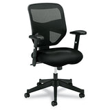 HON® Vl531 Mesh High-back Task Chair With Adjustable Arms, Supports Up To 250 Lb, 18" To 22" Seat Height, Black freeshipping - TVN Wholesale 