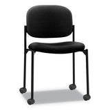 HON® Vl606 Stacking Guest Chair Without Arms, Supports Up To 250 Lb, Black freeshipping - TVN Wholesale 