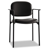 HON® Vl616 Stacking Guest Chair With Arms, Supports Up To 250 Lb, Black freeshipping - TVN Wholesale 