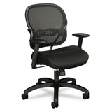 HON® Wave Mesh Mid-back Task Chair, Supports Up To 250 Lb, 18" To 22.25" Seat Height, Black freeshipping - TVN Wholesale 