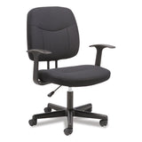 Sadie™ 4-oh-two Mid-back Task Chair With Arms, Supports Up To 250 Lb, 15.94" To 20.67" Seat Height, Black freeshipping - TVN Wholesale 