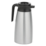 BUNN® 1.9 Liter Thermal Pitcher, Stainless Steel-black freeshipping - TVN Wholesale 