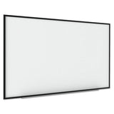 MasterVision® Interactive Magnetic Dry Erase Board, 90 X 52 7-10 X 4 1-5, White-black Frame freeshipping - TVN Wholesale 