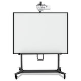 MasterVision® Interactive Board Mobile Stand With Projector Arm, 76w X 26d X 80h, Black freeshipping - TVN Wholesale 