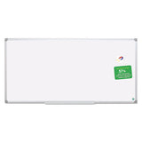 MasterVision® Earth Dry Erase Board, White-silver, 48 X 96 freeshipping - TVN Wholesale 