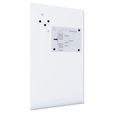 MasterVision® Magnetic Dry Erase Tile Board, 38 1-2 X 58, White Surface freeshipping - TVN Wholesale 