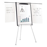 MasterVision® Tripod Extension Bar Magnetic Dry-erase Easel, 39" To 72" High, Black-silver freeshipping - TVN Wholesale 