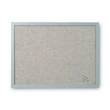 MasterVision® Designer Fabric Bulletin Board, 24x18, Gray Fabric-gray Frame freeshipping - TVN Wholesale 
