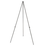 MasterVision® Instant Easel, 61 1-2", Black, Steel, Lightweight freeshipping - TVN Wholesale 