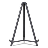 MasterVision® Quantum Heavy Duty Display Easel, 35.62" - 61.22"h, Plastic, Black freeshipping - TVN Wholesale 