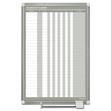 MasterVision® In-out Magnetic Dry Erase Board, 24x36, Silver Frame freeshipping - TVN Wholesale 