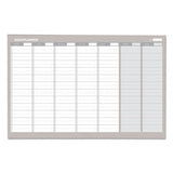 MasterVision® 4 Month Planner, 48x36, White-silver freeshipping - TVN Wholesale 