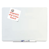 MasterVision® Magnetic Glass Dry Erase Board, Opaque White, 36 X 24 freeshipping - TVN Wholesale 