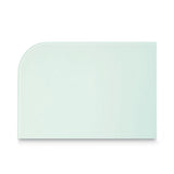 MasterVision® Magnetic Glass Dry Erase Board, Opaque White, 48 X 36 freeshipping - TVN Wholesale 