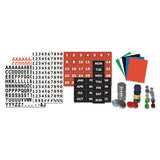 MasterVision® Interchangeable Magnetic Board Accessories, Numbers, Black, 3-4"h freeshipping - TVN Wholesale 