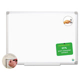 MasterVision® Earth Easy-clean Dry Erase Board, White-silver, 24x36 freeshipping - TVN Wholesale 