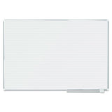 MasterVision® Ruled Planning Board, 48 X 36, White-silver freeshipping - TVN Wholesale 