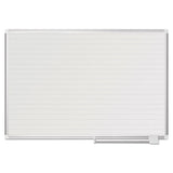 MasterVision® Ruled Planning Board, 48 X 36, White-silver freeshipping - TVN Wholesale 
