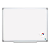 MasterVision® Earth Gold Ultra Magnetic Dry Erase Boards, 48 X 72 White, Aluminum Frame freeshipping - TVN Wholesale 