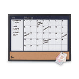 MasterVision® 3-in-1 Combo Planner, 24.21" X 17.72", White, Mdf Frame freeshipping - TVN Wholesale 