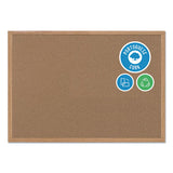 MasterVision® Earth Cork Board, 48 X 72, Wood Frame freeshipping - TVN Wholesale 