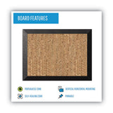 MasterVision® Natural Cork Bulletin Board, 36x24, Cork-black freeshipping - TVN Wholesale 
