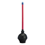 Boardwalk® Toilet Plunger, 18" Plastic Handle, 5.63" Dia, Red-black, 6-carton freeshipping - TVN Wholesale 