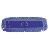 Boardwalk® Dust Mop Head, Cotton-synthetic Blend, 36 X 5, Looped-end, Blue freeshipping - TVN Wholesale 