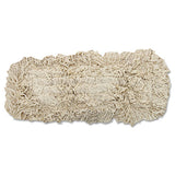 Boardwalk® Industrial Dust Mop Head, Hygrade Cotton, 18w X 5d, White freeshipping - TVN Wholesale 