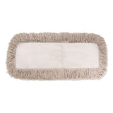 Boardwalk® Industrial Dust Mop Head, Hygrade Cotton, 18w X 5d, White freeshipping - TVN Wholesale 