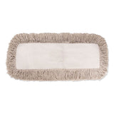 Boardwalk® Industrial Dust Mop Head, Hygrade Cotton, 24w X 5d, White freeshipping - TVN Wholesale 