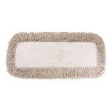 Boardwalk® Industrial Dust Mop Head, Hygrade Cotton, 48w X 5d, White freeshipping - TVN Wholesale 