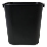 Boardwalk® Soft-sided Wastebasket, 14 Qt, Plastic, Black freeshipping - TVN Wholesale 