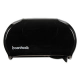 Boardwalk® Standard Twin Toilet Tissue Dispenser, 13 X 8 3-4, Black freeshipping - TVN Wholesale 
