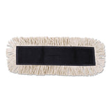 Boardwalk® Mop Head, Dust, Disposable, Cotton-synthetic Fibers, 48 X 5, White freeshipping - TVN Wholesale 