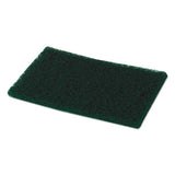 Boardwalk® Heavy-duty Scour Pad, 6 X 9, Green 15-carton freeshipping - TVN Wholesale 